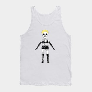 Skeleton 4 Tank Top